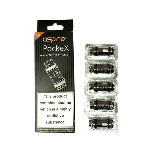 Aspire - Pockex - 0.6 ohm - Coils - Puff N Stuff