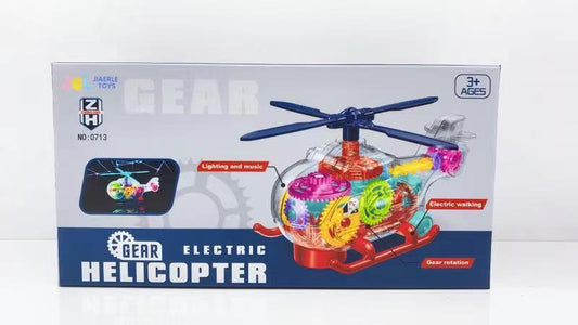 Electric Gear Helicopter - Puff N Stuff