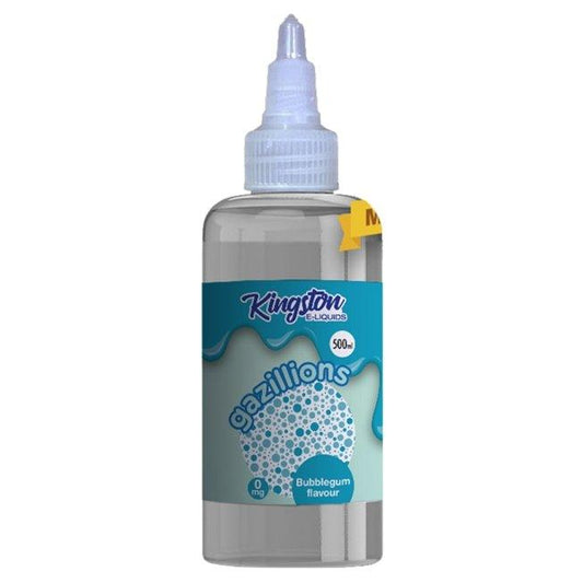 Kingston E-liquids Gazllions 500ml Shortfill - Puff N Stuff