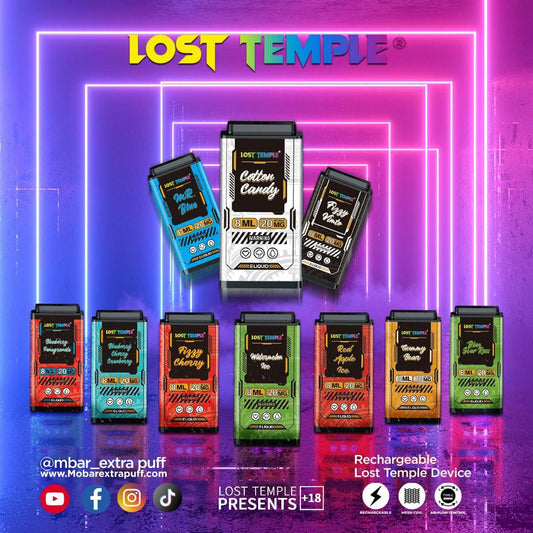 Lost Temple Replacement Pods (BOX OF 10) - Puff N Stuff