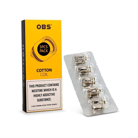 Obs - Cotton M1 - 0.20 ohm - Coils - 5pack - Puff N Stuff