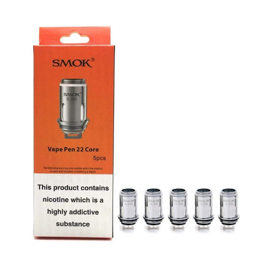 Smok - Vape Pen 22 Core - 0.25 ohm - Coils - 5pack - Puff N Stuff