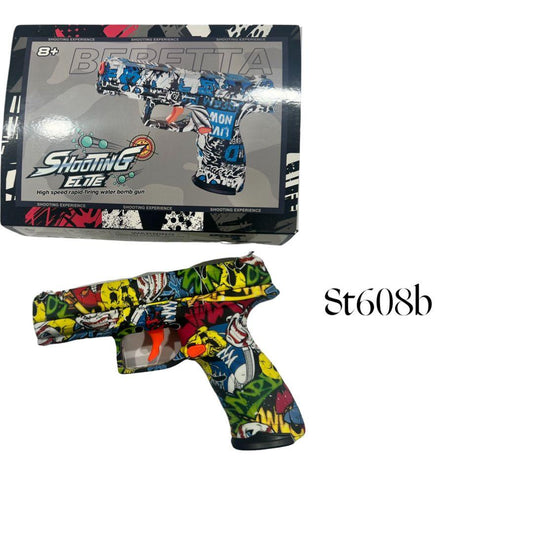 ST608B - Gel Bal Blaster Gun Pistol - Puff N Stuff