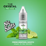 The Crystal Pro Max Vape Nic Salts 10ml - Box of 10 - Puff N Stuff