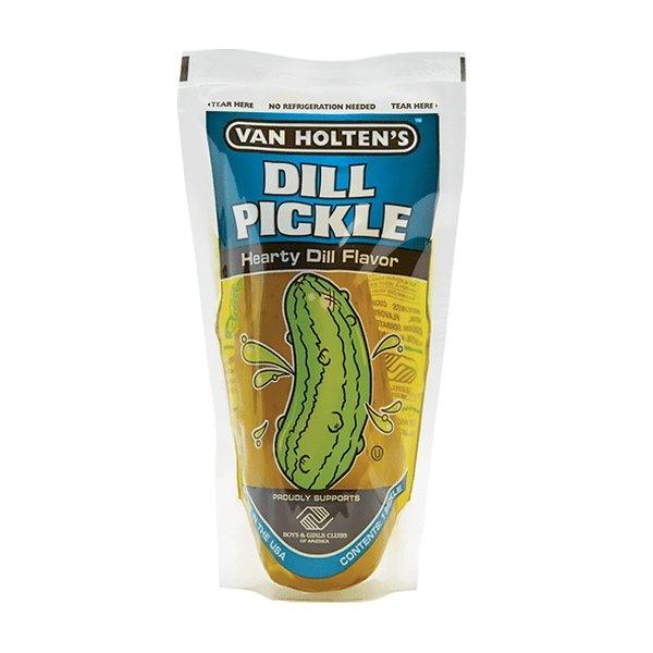 Van Holten's Pickles - Pickle-In-A-Pouch - Box of 12 - Puff N Stuff