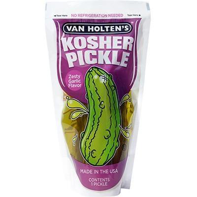 Van Holten's Pickles - Pickle-In-A-Pouch - Box of 12 - Puff N Stuff