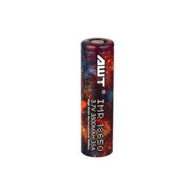 18650 AWT 3.7V 3500MAH 35A RAINBOW BATTERY (Pack of 2) Puff N Stuff