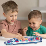 3D Multicolour Toy Train With Lights & Music Puff N Stuff