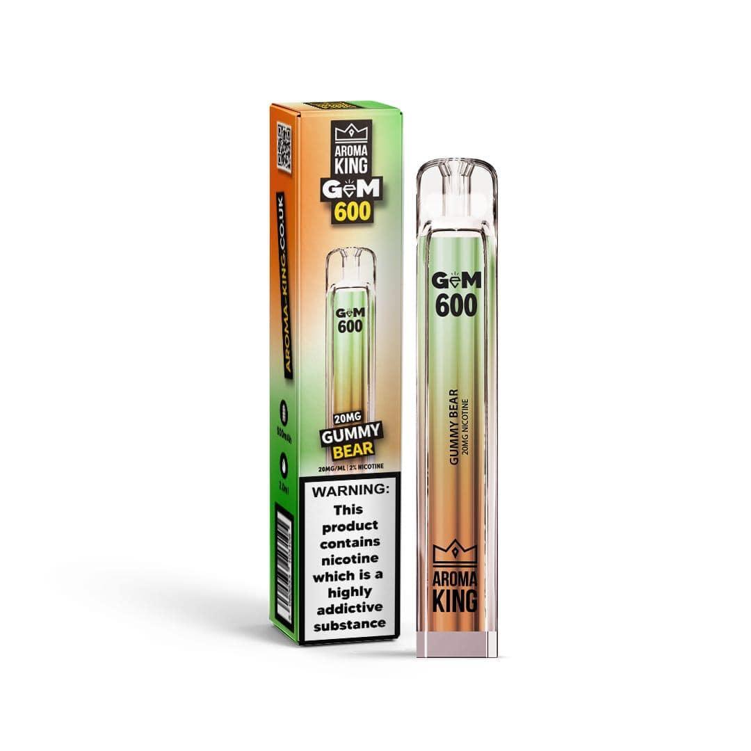 Aroma King Gem 600 Disposable Vape Pod (BOX OF 10) - Puff N Stuff