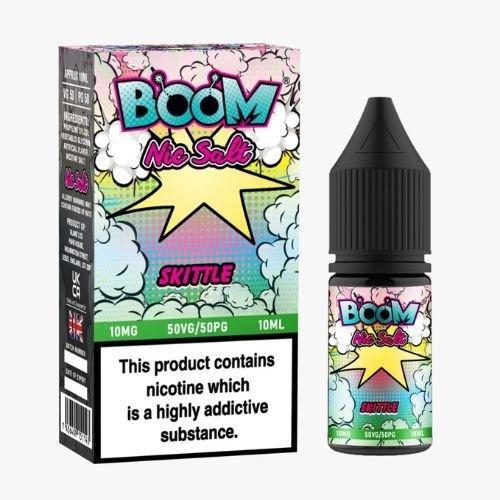 Boom Nic Salt 10ml E-Liquids - Pack Of 5 - Puff N Stuff