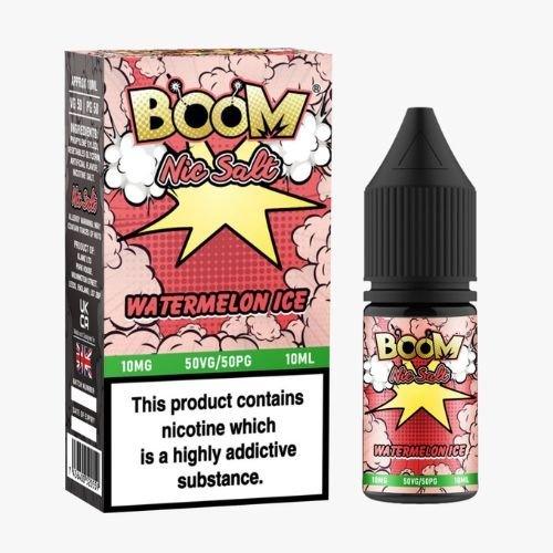 Boom Nic Salt 10ml E-Liquids - Pack Of 5 - Puff N Stuff