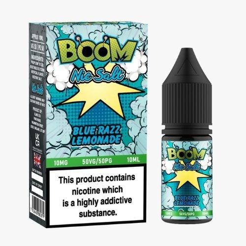 Boom Nic Salt 10ml E-Liquids - Pack Of 5 - Puff N Stuff