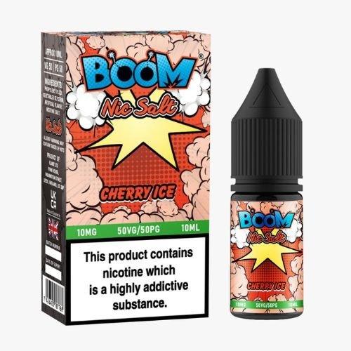 Boom Nic Salt 10ml E-Liquids - Pack Of 5 - Puff N Stuff