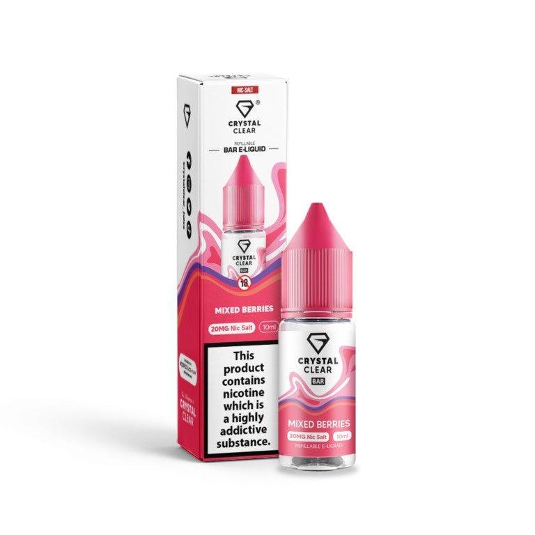 Crystal Clear - 10ml - Nic Salt (BOX OF 10) - Puff N Stuff