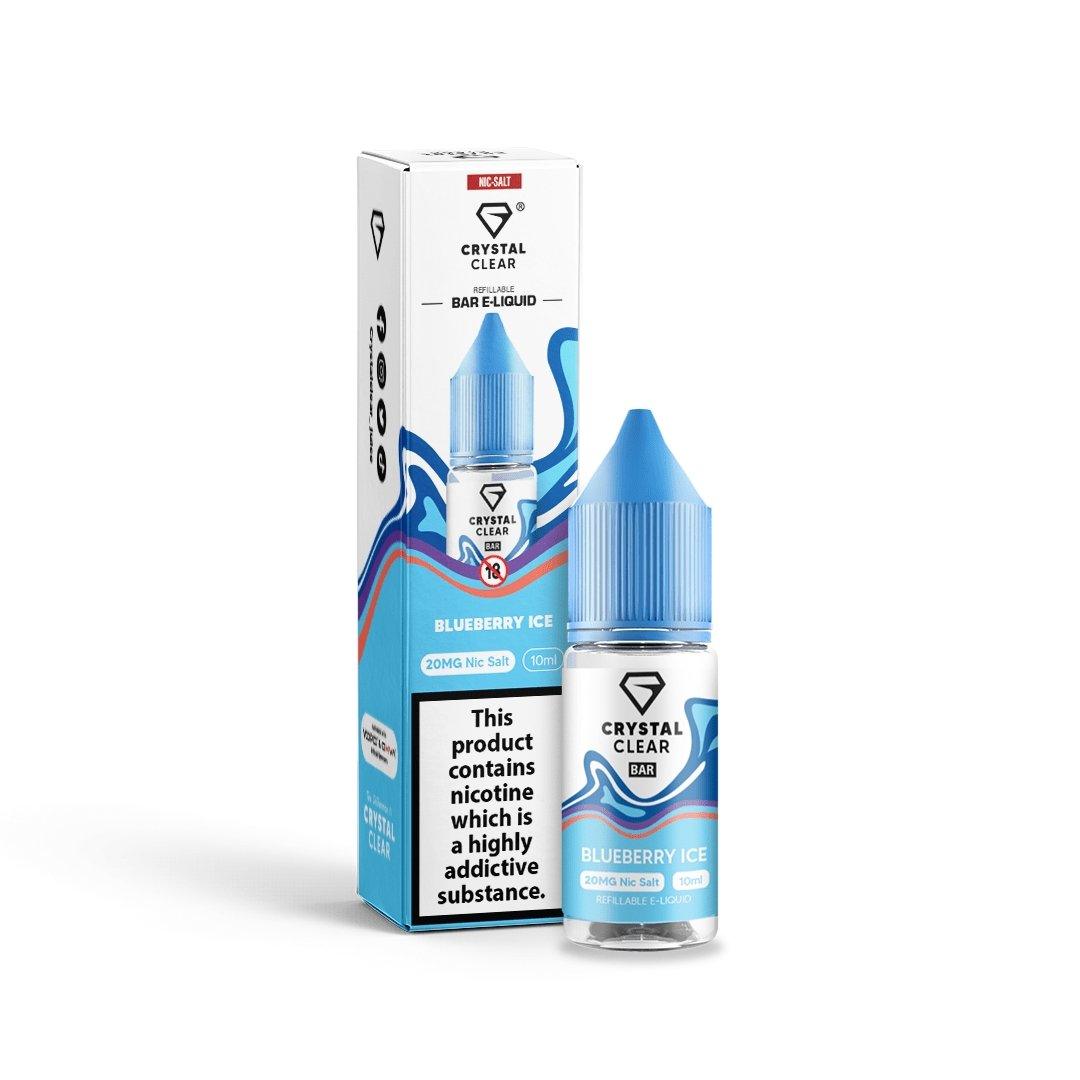 Crystal Clear - 10ml - Nic Salt (BOX OF 10) - Puff N Stuff