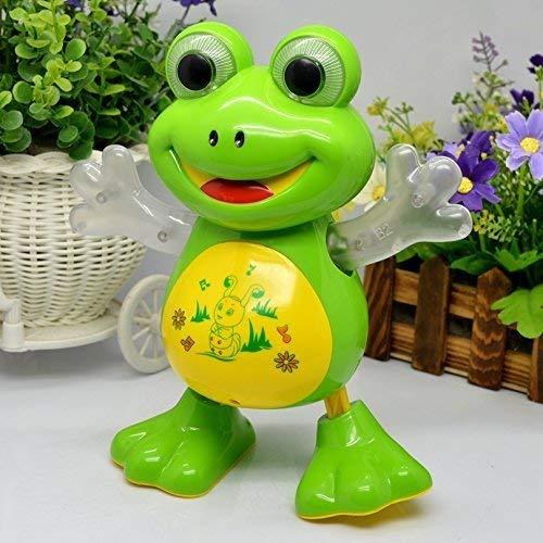 Dancing Frog Toy With Music & Lights - Puff N Stuff