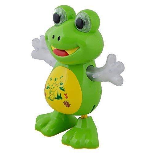 Dancing Frog Toy With Music & Lights - Puff N Stuff