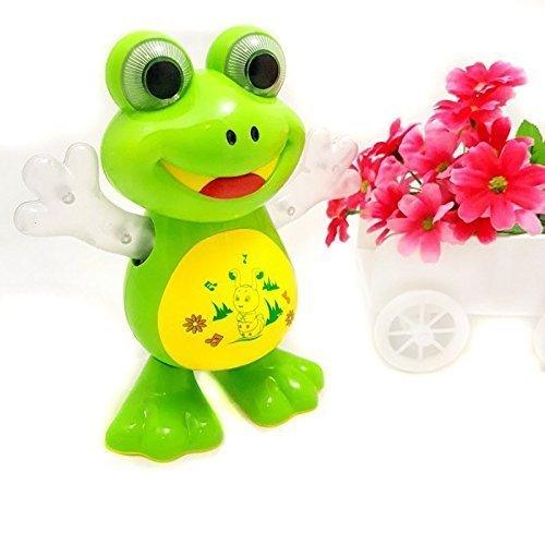 Dancing Frog Toy With Music & Lights - Puff N Stuff