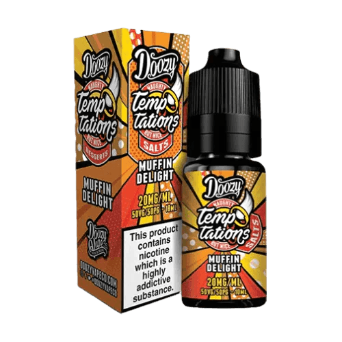 Doozy Temptation Nic Salt 10ml E-Liquids Box of 10 - Puff N Stuff