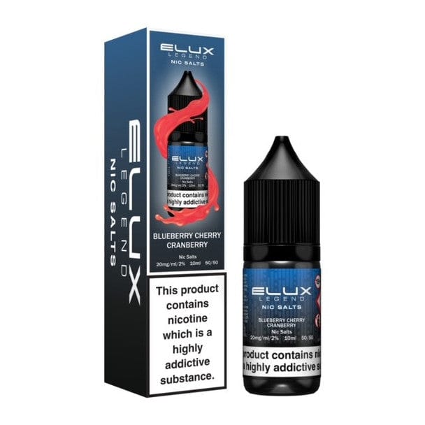 Elux - Elux Legend Nic Salts - 10ml E-liquids - Box of 10 - theno1plugshop