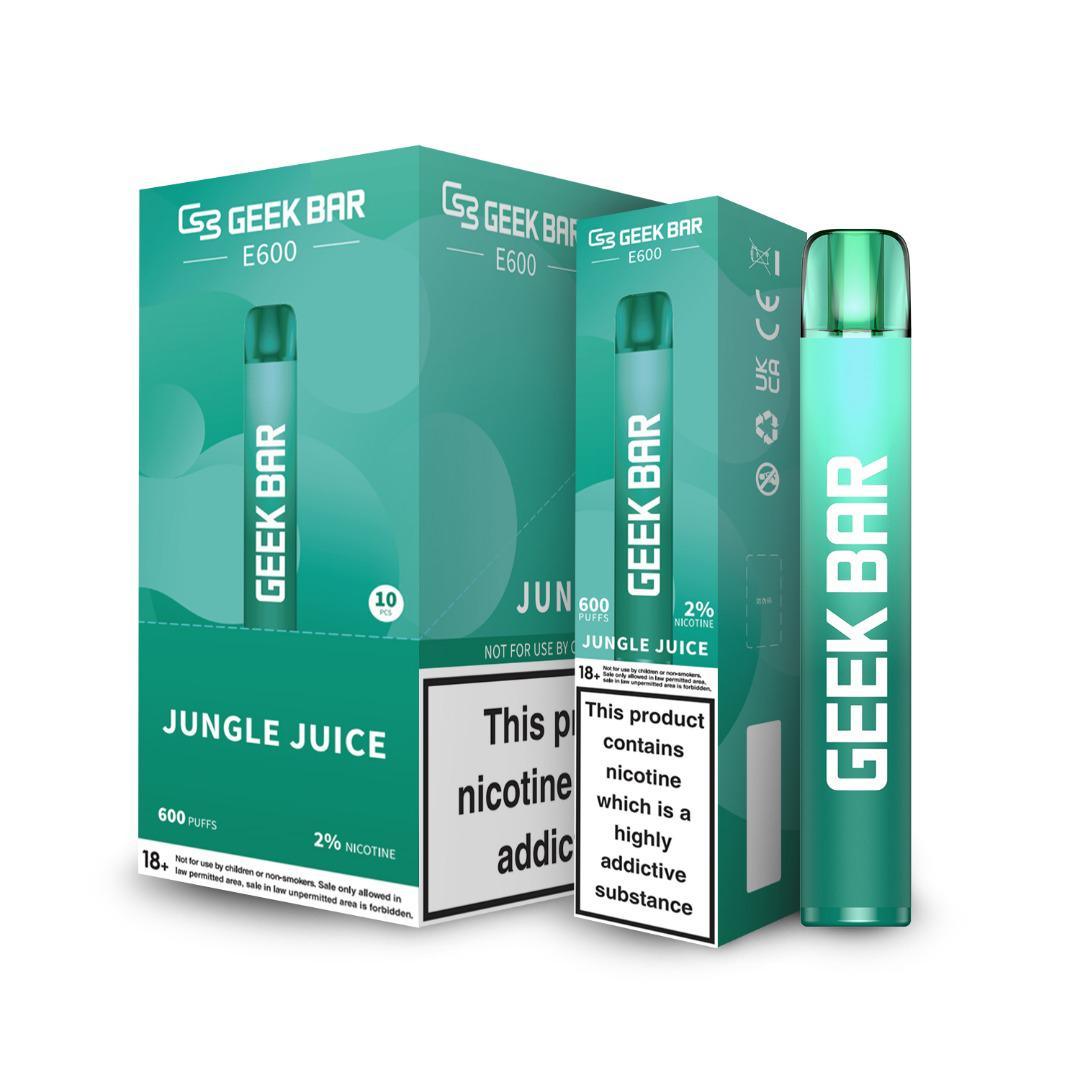 Geek Bar E600 Disposable Vape Pod (BOX OF 10) - Puff N Stuff