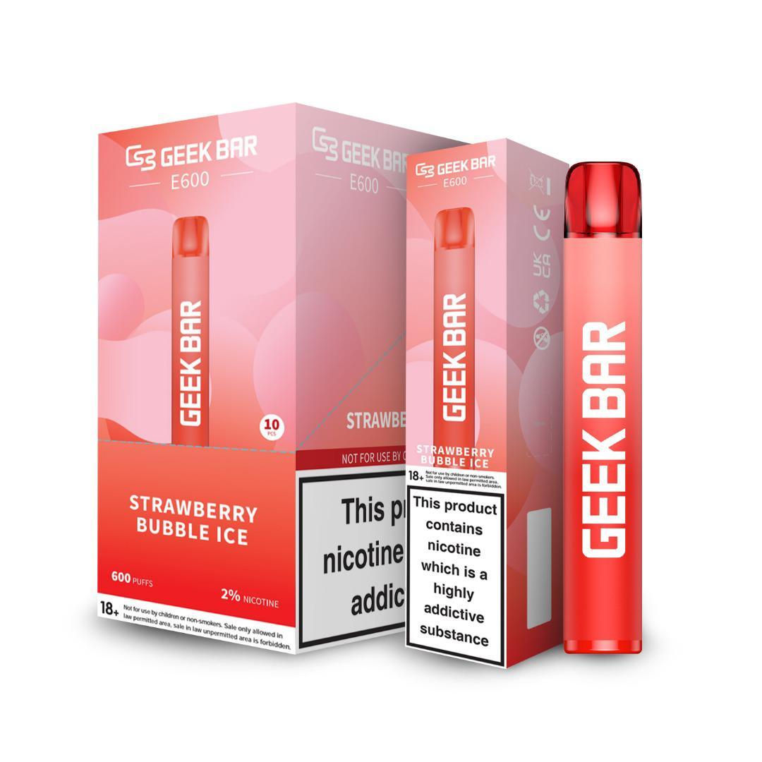 Geek Bar E600 Disposable Vape Pod (BOX OF 10) - Puff N Stuff