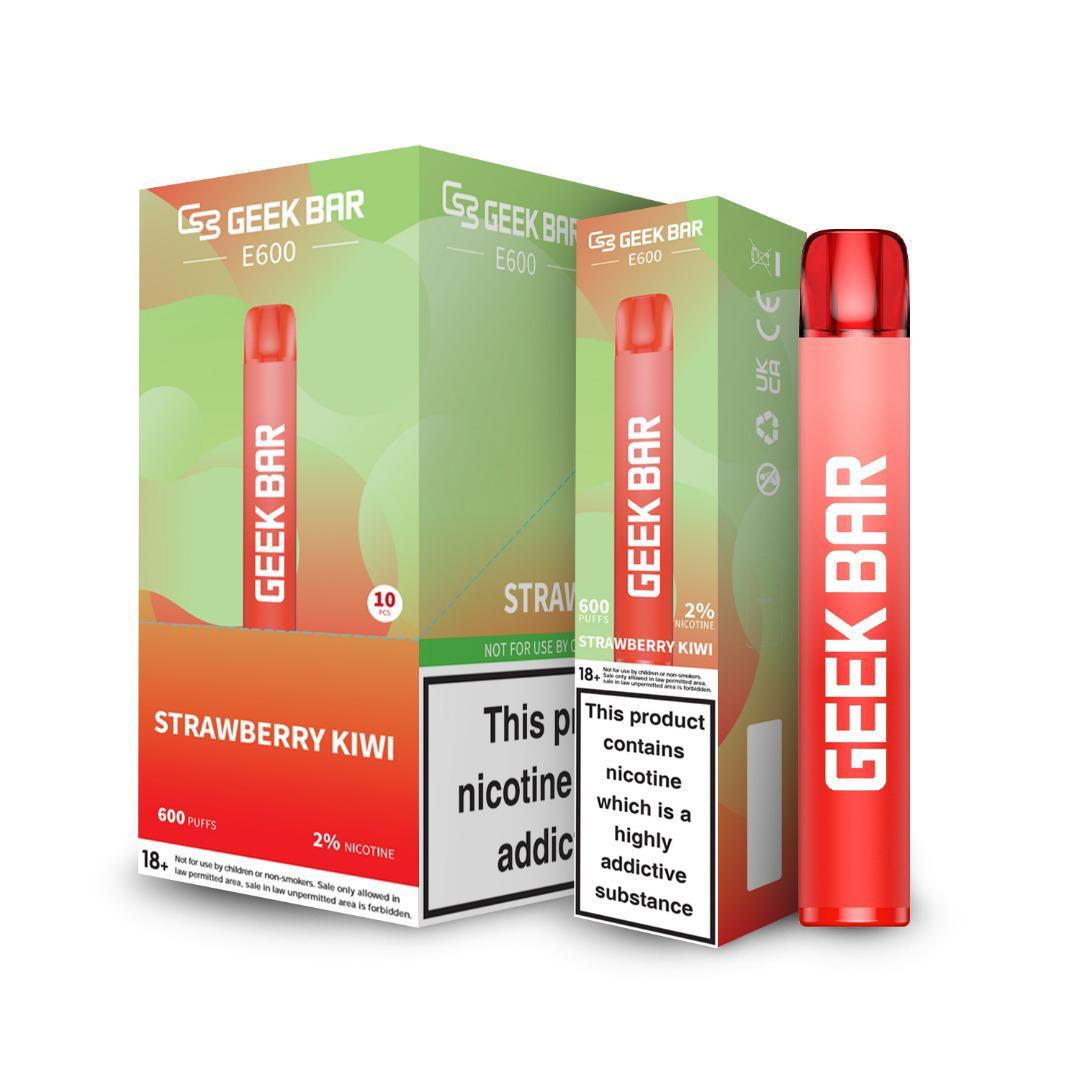 Geek Bar E600 Disposable Vape Pod (BOX OF 10) - Puff N Stuff