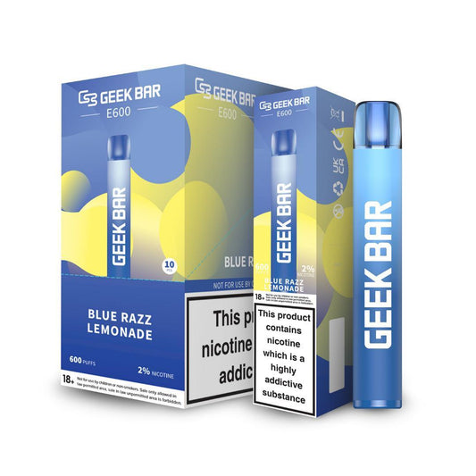 Geek Bar E600 Disposable Vape Pod (BOX OF 10) - Puff N Stuff