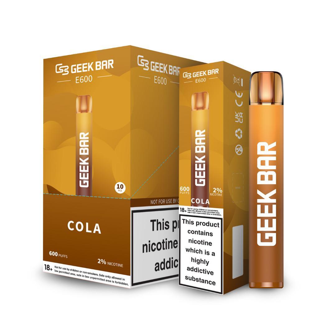 Geek Bar E600 Disposable Vape Pod (BOX OF 10) - Puff N Stuff