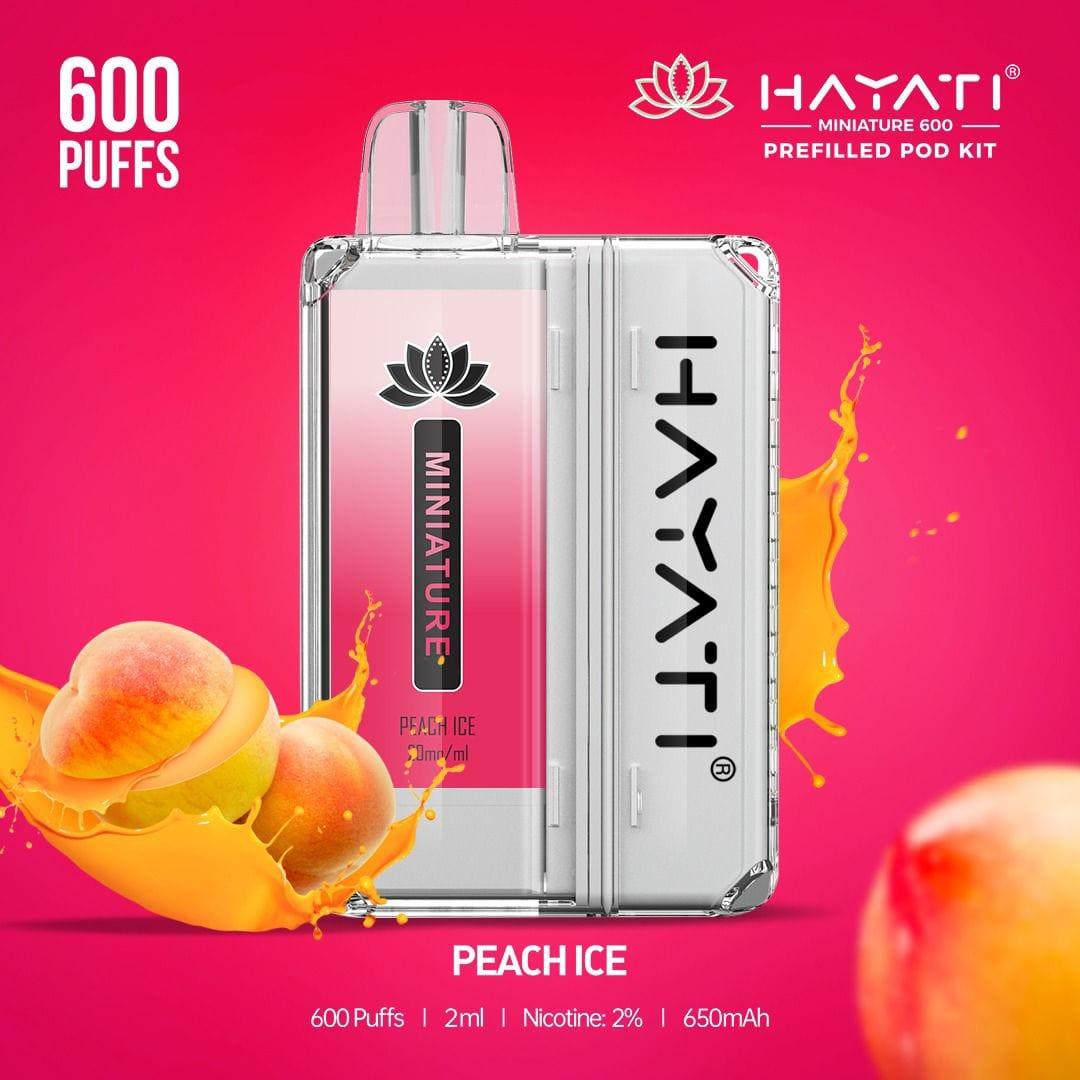 Hayati Miniature 600 Prefilled Pod Kit (BOX OF 5) - Puff N Stuff