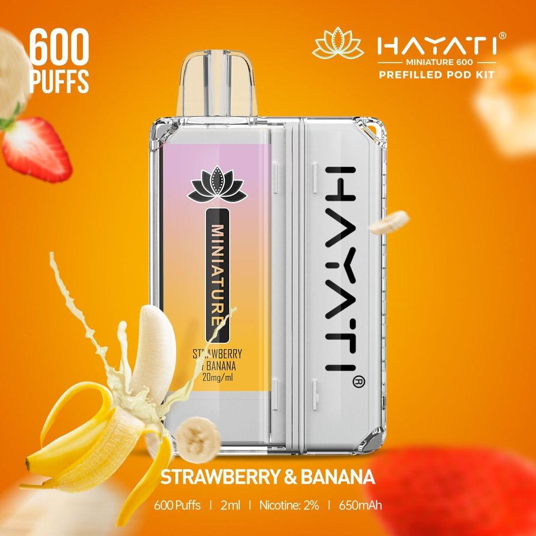 Hayati Miniature 600 Prefilled Pod Kit (BOX OF 5) - Puff N Stuff