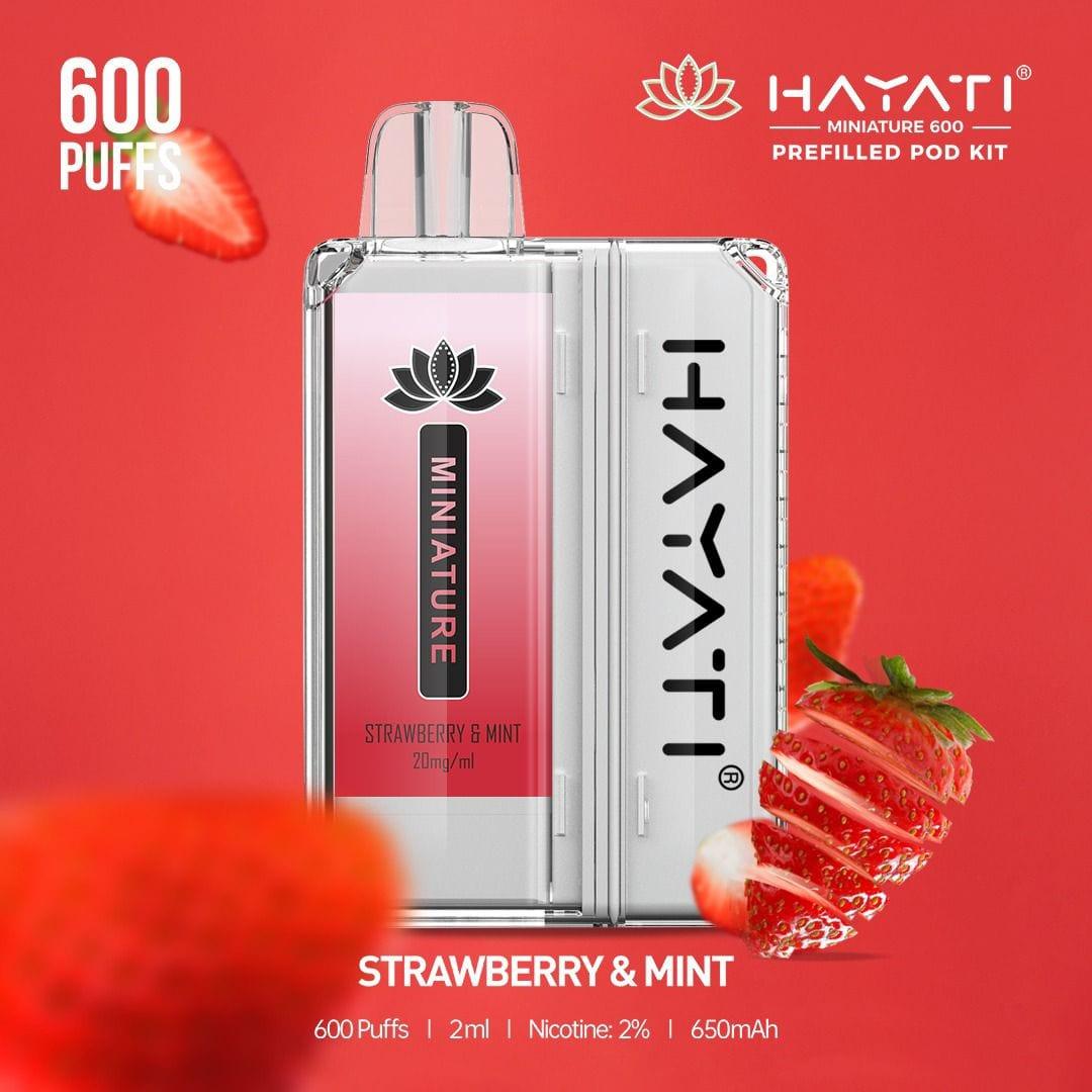 Hayati Miniature 600 Prefilled Pod Kit (BOX OF 5) - Puff N Stuff