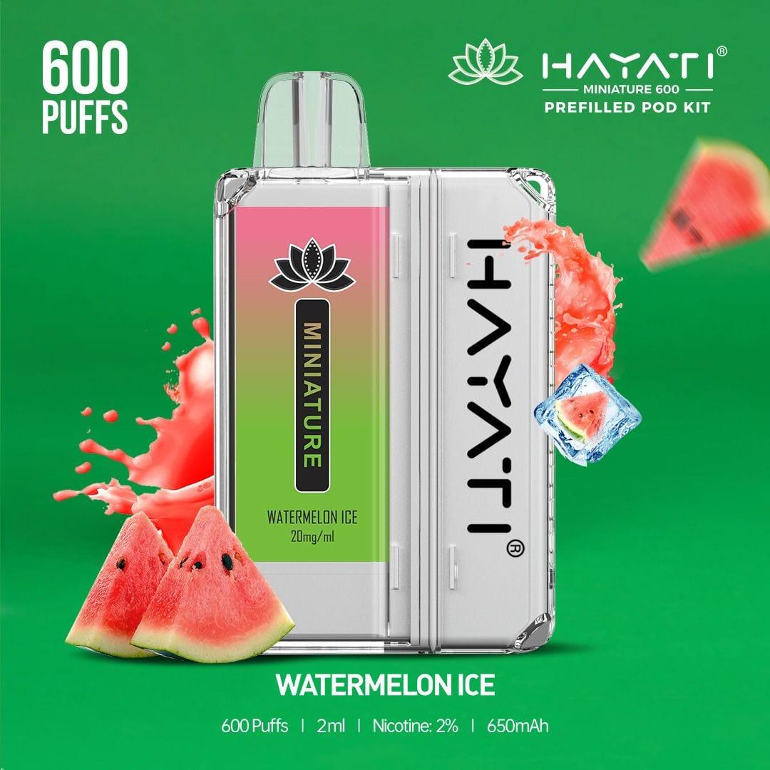 Hayati Miniature 600 Prefilled Pod Kit (BOX OF 5) - Puff N Stuff