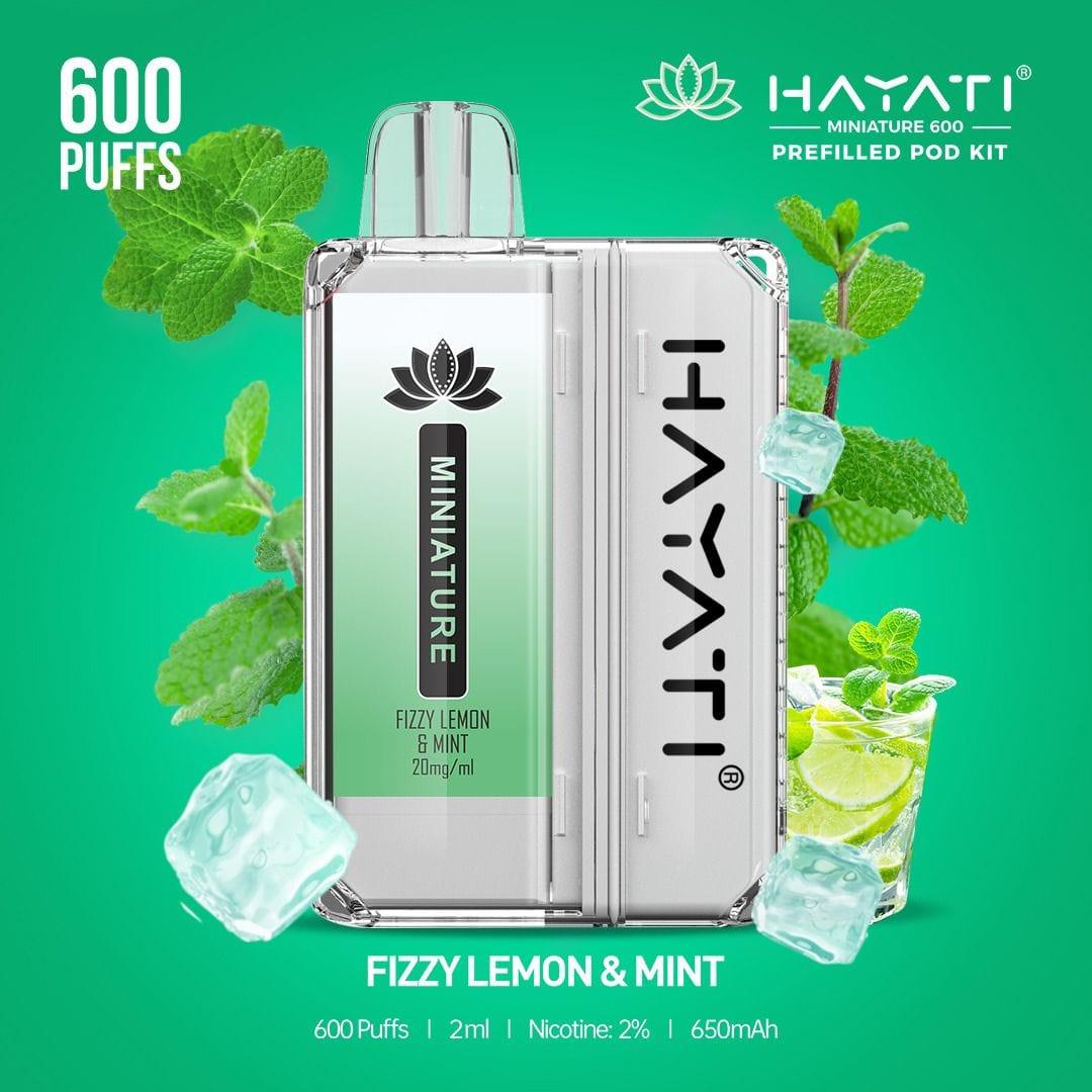 Hayati Miniature 600 Prefilled Pod Kit (BOX OF 5) - Puff N Stuff