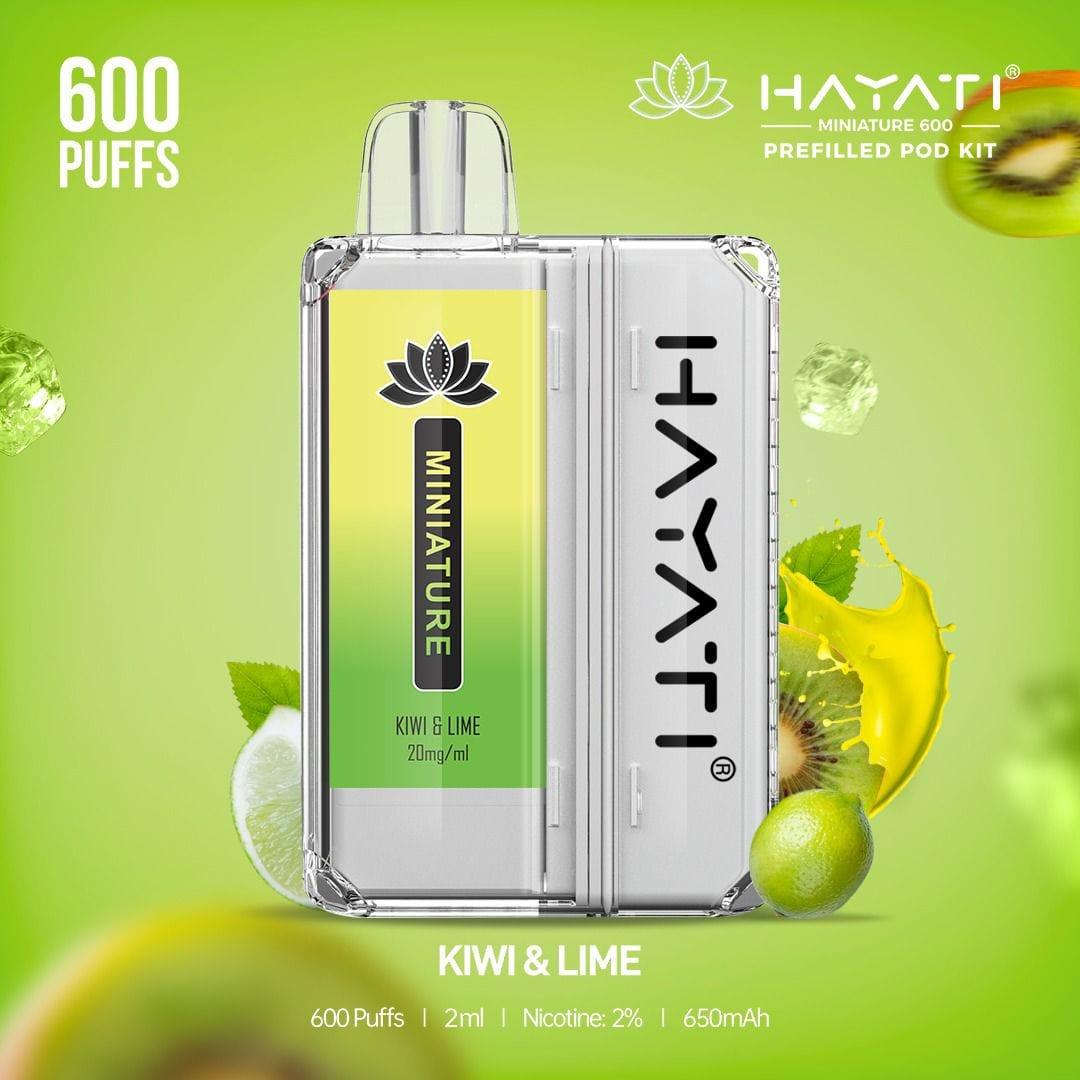 Hayati Miniature 600 Prefilled Pod Kit (BOX OF 5) - Puff N Stuff