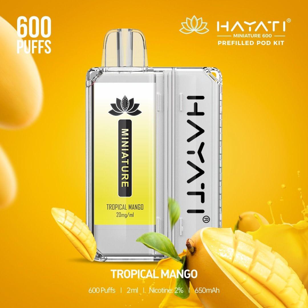 Hayati Miniature 600 Prefilled Pod Kit - Puff N Stuff