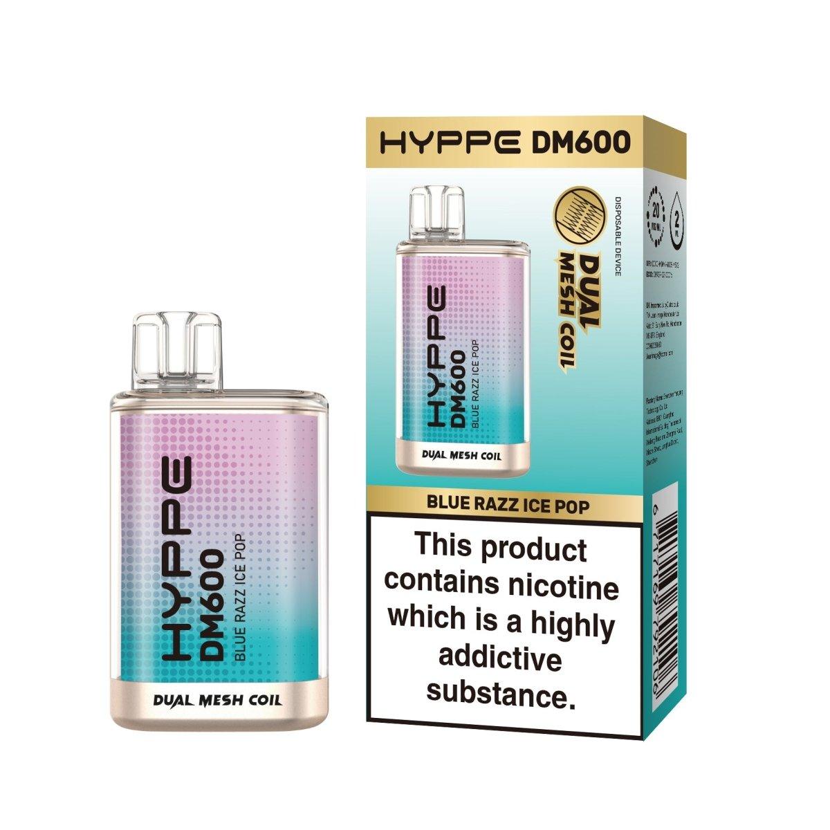 Hyppe DM600 Crystal Disposable Vape Pod (BOX OF 10) - Puff N Stuff