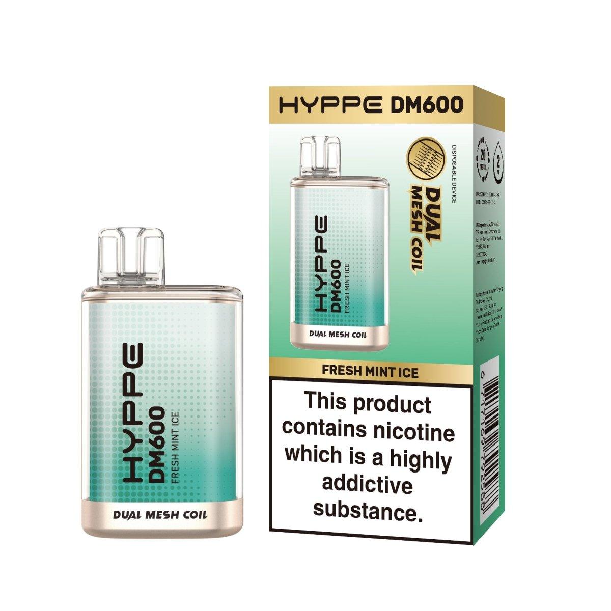 Hyppe DM600 Crystal Disposable Vape Pod (BOX OF 10) - Puff N Stuff