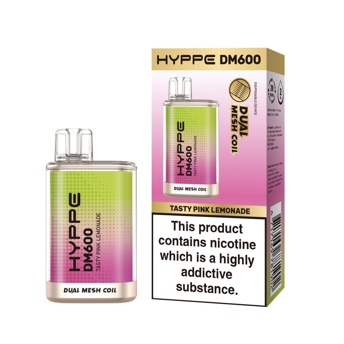 Hyppe DM600 Crystal Disposable Vape Pod (BOX OF 10) - Puff N Stuff