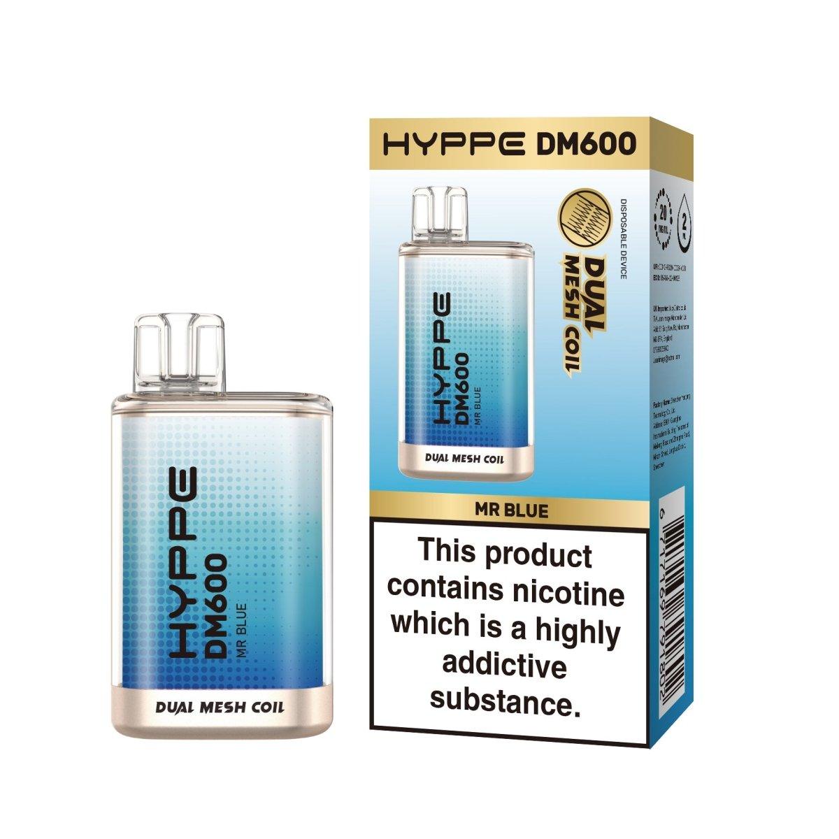 Hyppe DM600 Crystal Disposable Vape Pod (BOX OF 10) - Puff N Stuff