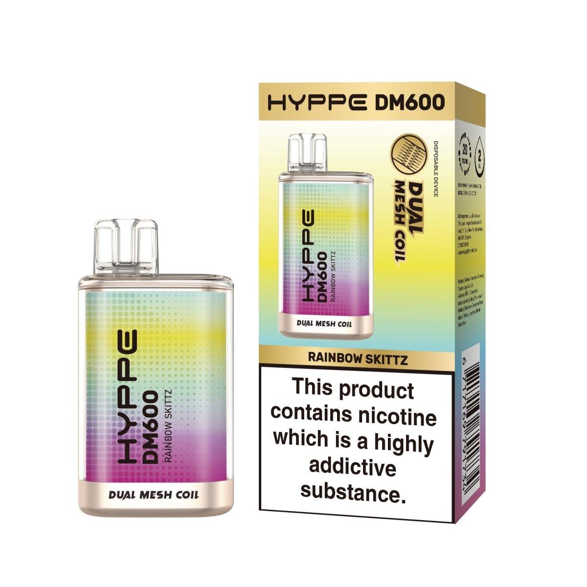 Hyppe DM600 Crystal Disposable Vape Pod (BOX OF 10) - Puff N Stuff