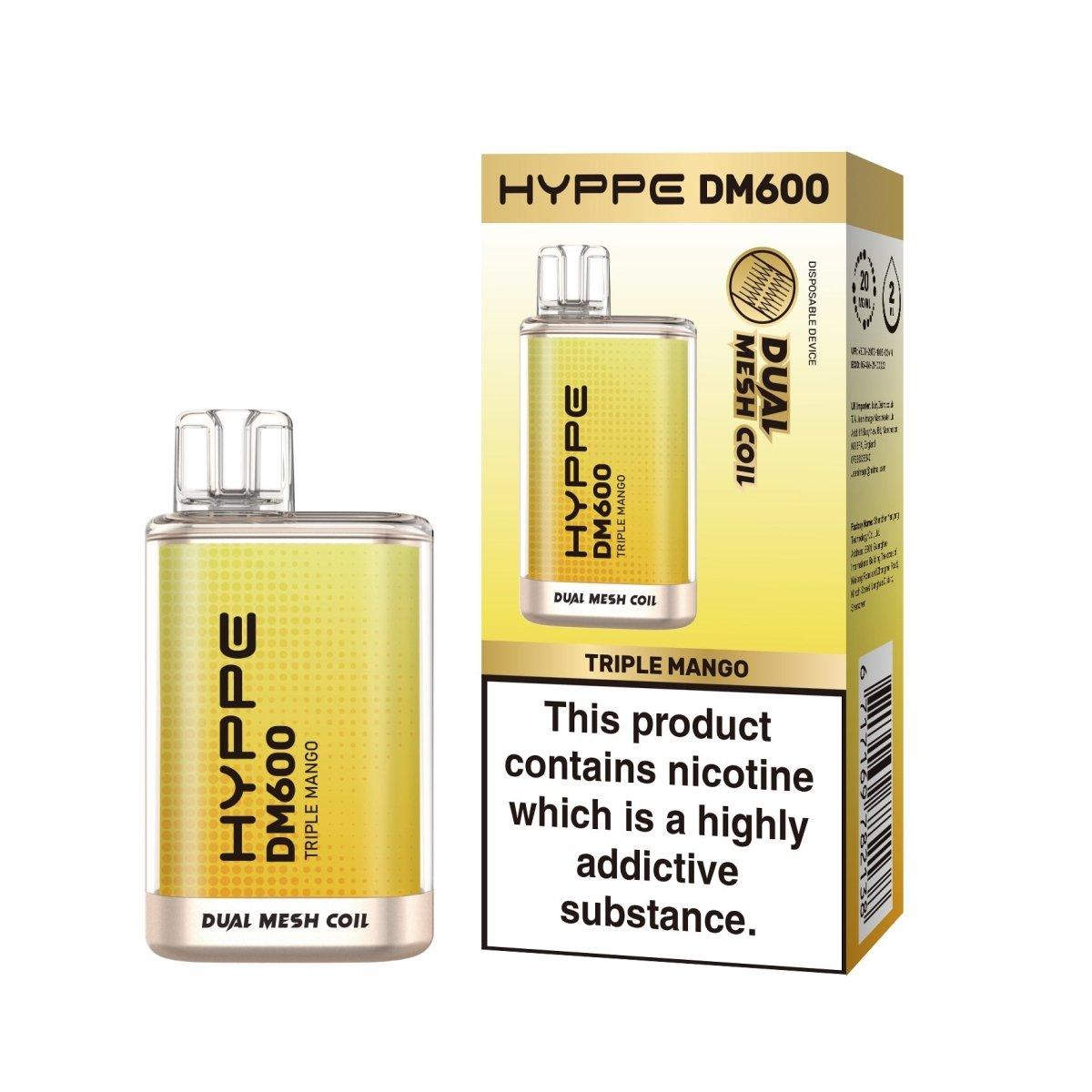 Hyppe DM600 Crystal Disposable Vape Pod (BOX OF 10) - Puff N Stuff