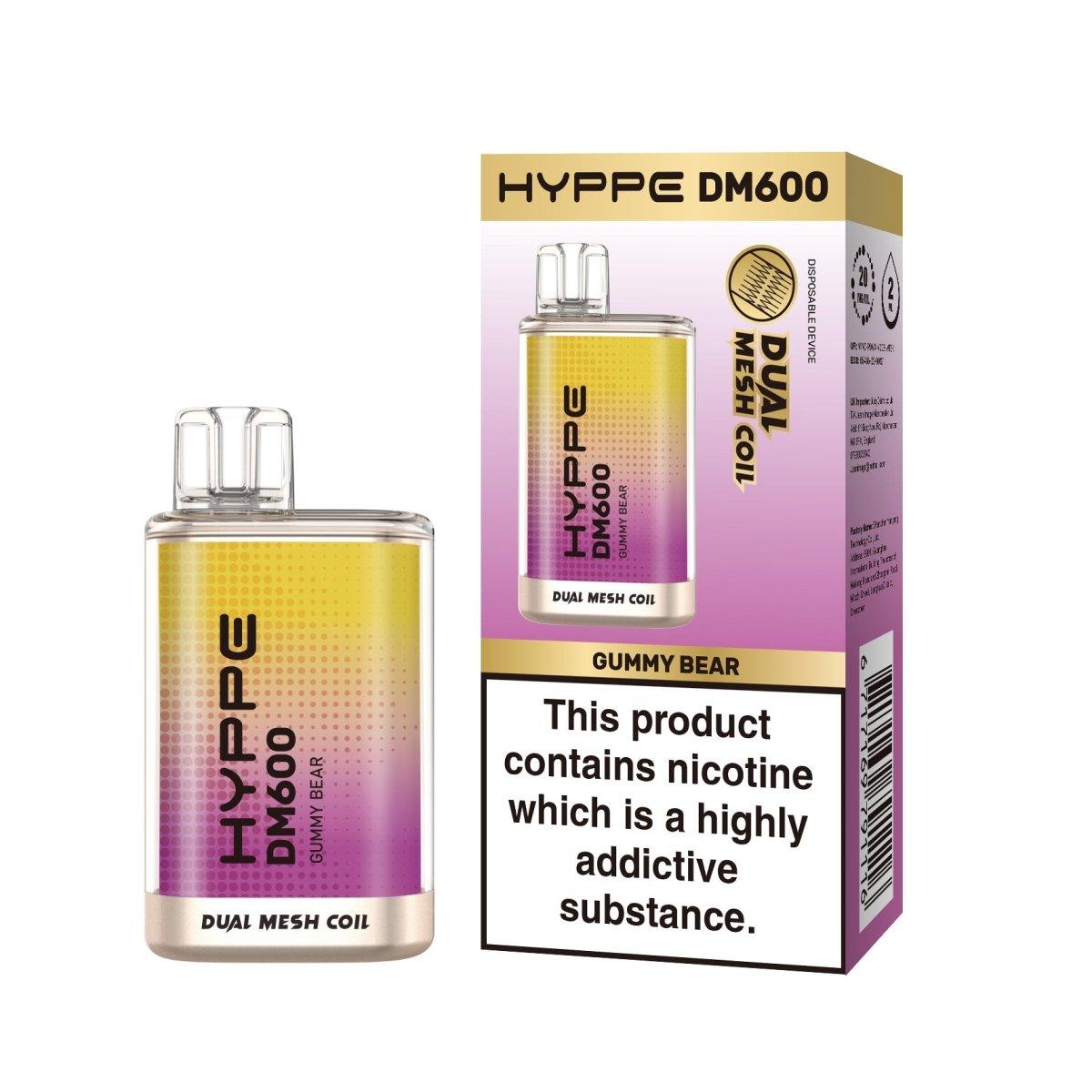 Hyppe DM600 Crystal Disposable Vape Pod (BOX OF 10) - Puff N Stuff