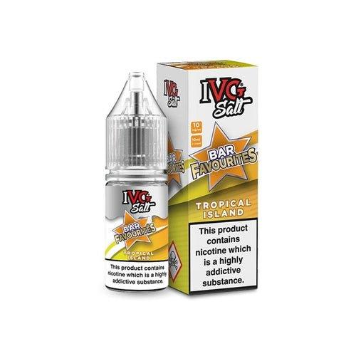 IVG Salt Bar Favourite 10ml E Liquids Nic Salts- Pack Of 10 - Puff N Stuff