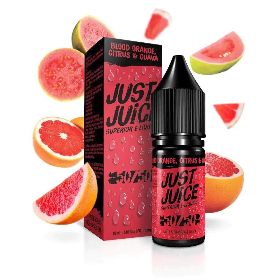 Just Juice Exotic Fruits 50/50 10ml E liquids Box of 10 - Puff N Stuff