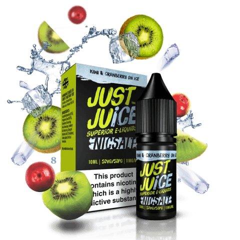 Just Juice Ice Range 10ml Nic Salt Box of 5 - Puff N Stuff