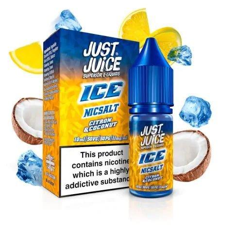 Just Juice Ice Range 10ml Nic Salt Box of 5 - Puff N Stuff