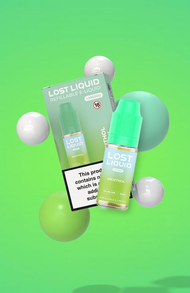 Lost Liquid Nic Salt 10ml E-liquid - Box of 10 - Puff N Stuff