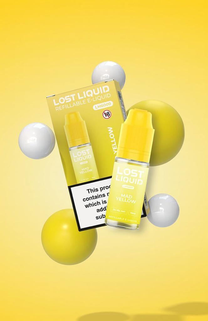 Lost Liquid Nic Salt 10ml E-liquid - Box of 10 - Puff N Stuff