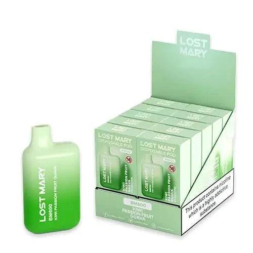 Lost Mary BM600 Disposable Vape Pod (BOX OF 10) - Puff N Stuff